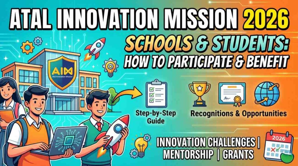 Atal Innovation Mission 2026: How Schools and Students Can Participate and Benefit