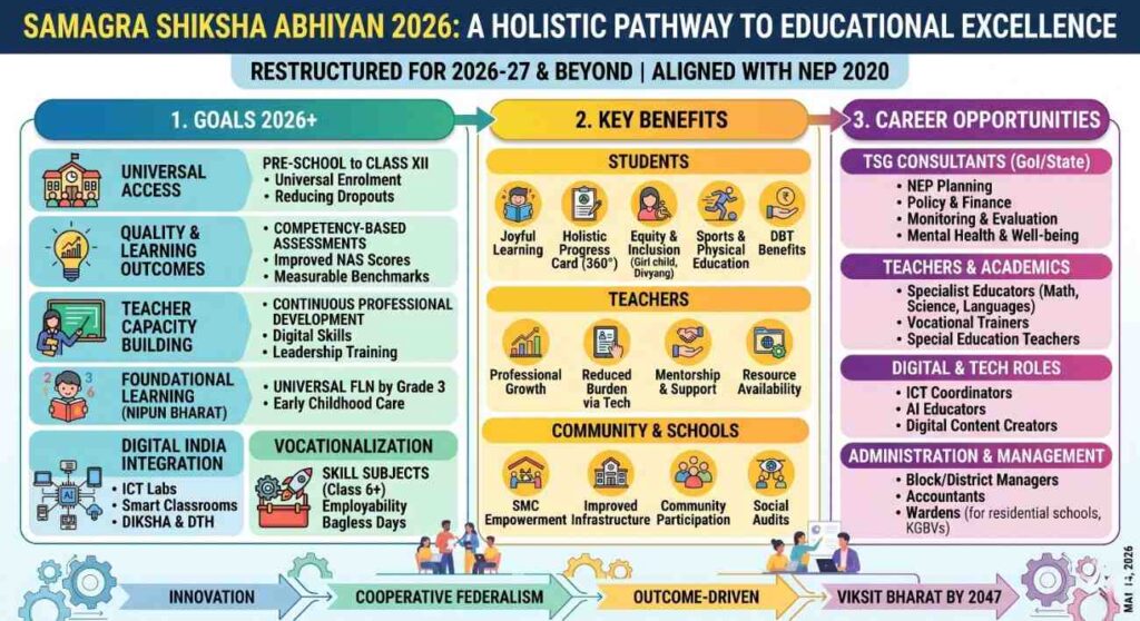 Samagra Shiksha Abhiyan 2026: Goals, Benefits and Career Opportunities