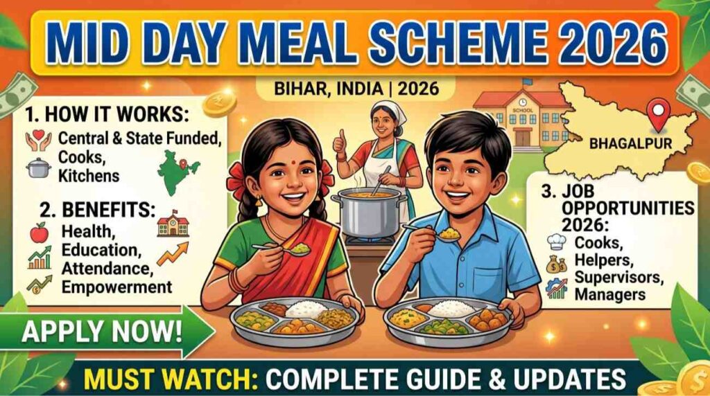 Mid Day Meal Scheme: How It Works, Benefits and Job Opportunities in 2026